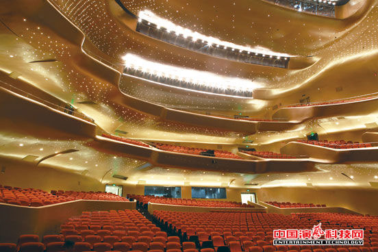 浅谈广州大剧院舞台灯光音响舞美效果效果图